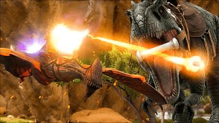 PARTY FOBBING TWO BASES! Ark MTS PvP