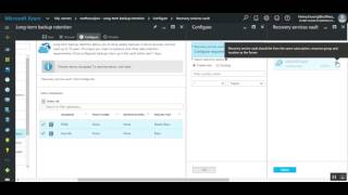Oct 2016 - How To Enable Long Term Retention Azure SQL - Demo