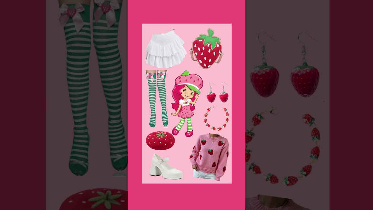 Who's your favorite strawberry shortcake character?? #strawberryshortcake #outfit