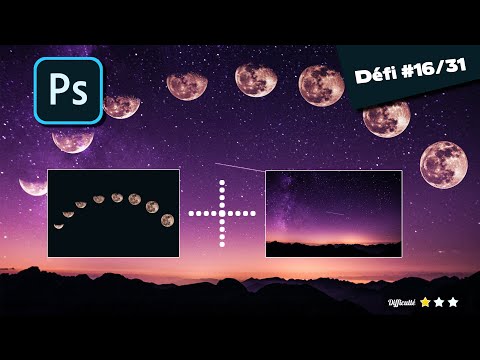 🎓 Superposer deux images sur Photoshop en 1 clic ! | [Défi 31 astuces Photoshop #16/31]