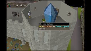 OSRS Merlin's crystal on a Level 3