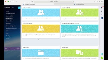 Workgroups: Tạo nhóm làm việc trong Bitrix24