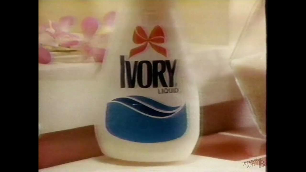 Ivory dish soap commercial 1986 youtube