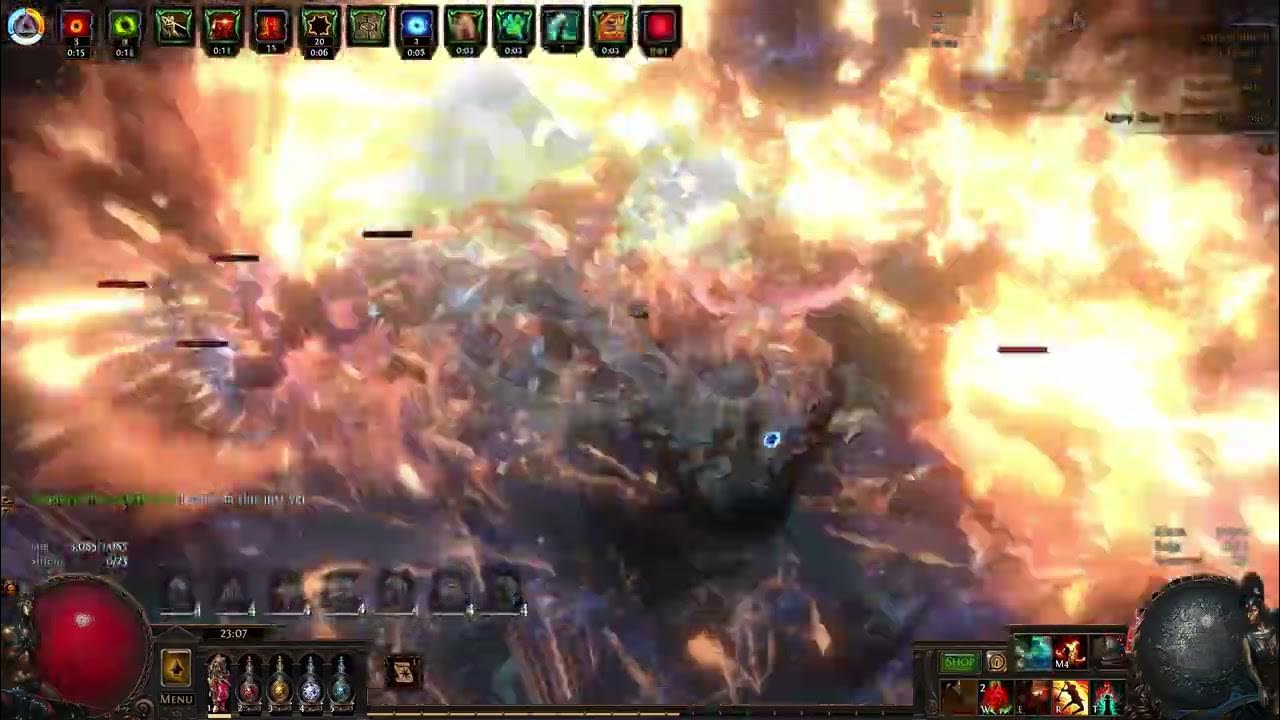 [PoE 3.23] Consecrated Path of Endurance (testing herald of ash) Simulacrum 2930 YouTube