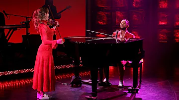 John Legend Performs ‘Conversations in the Dark’ ft. Lindsey Stirling