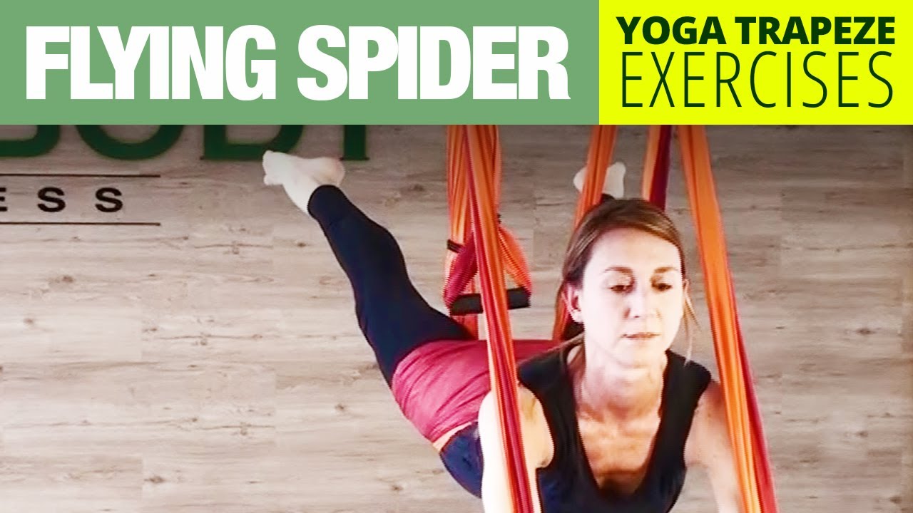 Core Strength Yoga Trapeze® Workout: The Flying Spider 