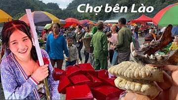 Chợ Nậm Cắn biên giới nước Lào - Toàn đồ độc lạ không có ở Việt Nam