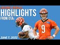 Highlights of Joe Burrow, Ja’Marr Chase, Hayden Hurst and More! | Bengals OTAs