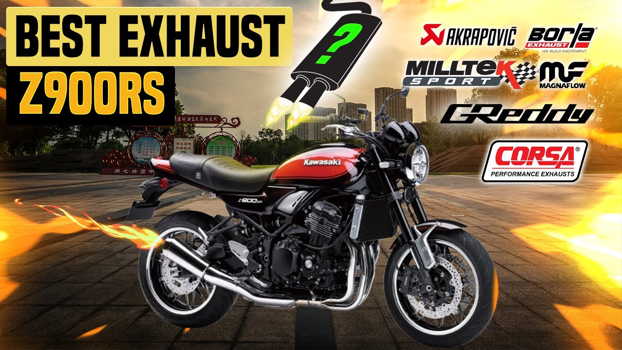 Kawasaki Z900RS Exhaust Sound🔥Akrapovic,Brocks,Delkevic,GPR,Hindle,Mivv,LV,Scorpion,Sc Project