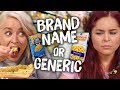 Ultimate BRAND NAME vs. GENERIC Food Challenge! (Cheat Day)