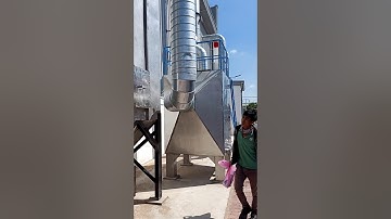 Hệ thống lọc bụi và mùi sơn dung môi.