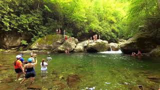 Summer Fun at Midnight Hole, Great Smoky Mountains National Park