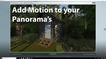 Create Animated 360 VR video from Lumion panorama