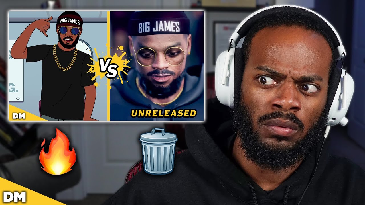 РЕАКЦИЯ НА BIG JAMES - JUST RAP ОФИЦИАЛЬНОЕ И НЕИЗДАННОЕ МУЗЫКАЛЬНОЕ ВИДЕО | РЕАКЦИЯ ДЭРРИЛА МЕЙСА
