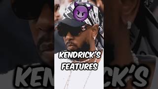 Kendrick’s Iconic Features #kendricklamar #rap #music