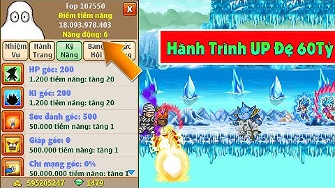 Ngọc Rồng Online - Hành Trình Sc1 UP Đệ Tử Lên 60Tỷ