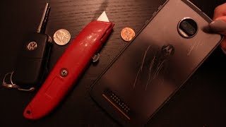 Motorola Moto Z2 Force Play Scratch Test All Around