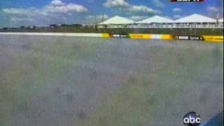 2009 Aaron's 312 - Michael Waltrip hard crash