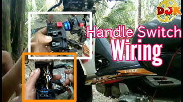 EP24- Installation ng Handle Switch|Conversion XRM110 to Tiger Matrix 115|Wiring|by DJKMoto