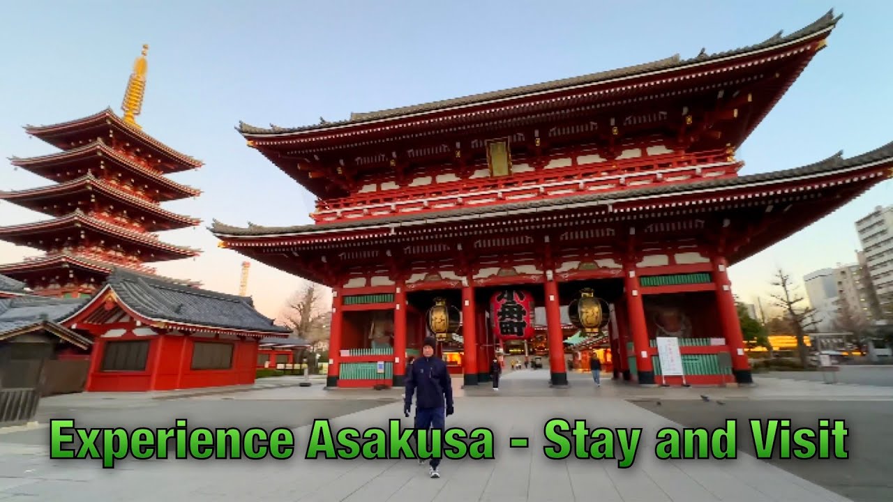 Безмятежность раннего утра: отель Asakusa Tobu и отражение в храме Сэнсо-дзи