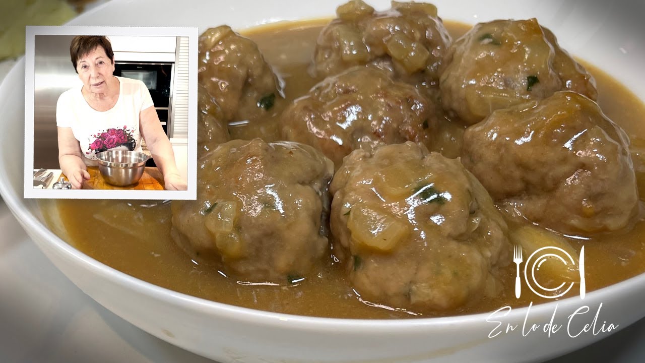 Dos tipos de ALBÓNDIGAS RUBIAS...riquísimas!!