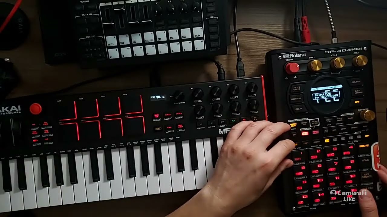 📺 ONE Shot BEATMAKING x MPK mini plus x SP-404 MKII