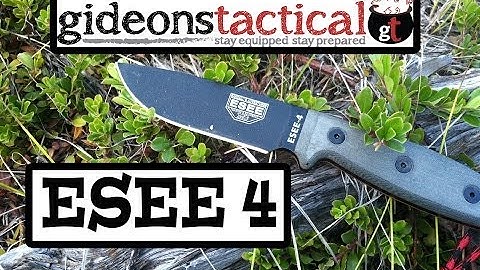 ESEE 4 Knife Review: I