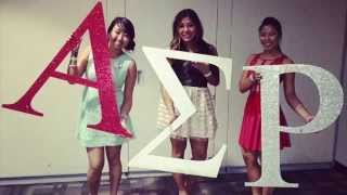 Temple University's Alpha Sigma Rho Sorority, Inc. Fall 2014 Xi Class Rush