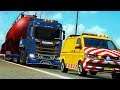 Skimming the Bridge With My 70 Tonne Load | Euro Truck Simulator 2