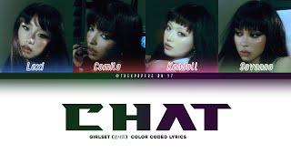 Details GIRLSET (걸세트) 'CHAT' [Color Coded Lyrics] Guide
