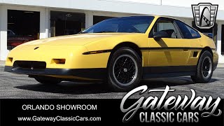 1988 Pontiac Fiero For Sale Gateway Classic Cars of Orlando #2253