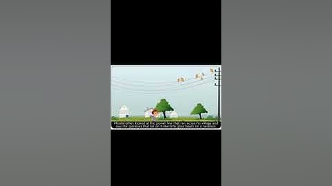 Saving the sparrow English story