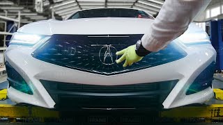 Factory Tour of Latest Acura Production in the United States - Production line