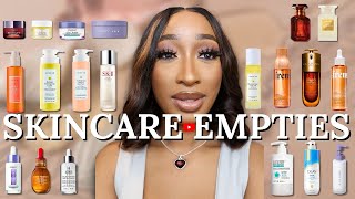 REVIEWING MY SKINCARE EMPTIES