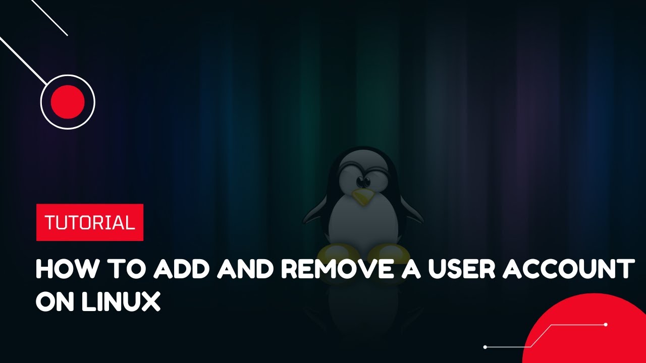 How to add and remove a user account on Linux | VPS Tutorial