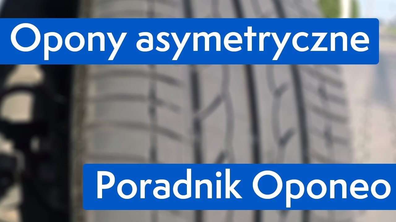 Opony Asymetryczne Oponeo