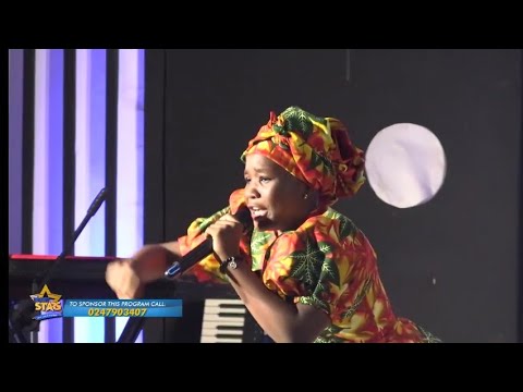 Mayfred sings with Amakye Dede song Asem To Mea Kabi Mame  The Born Stars Season 1  Vote for Her