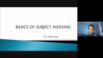 Basics of Subject Indexing
