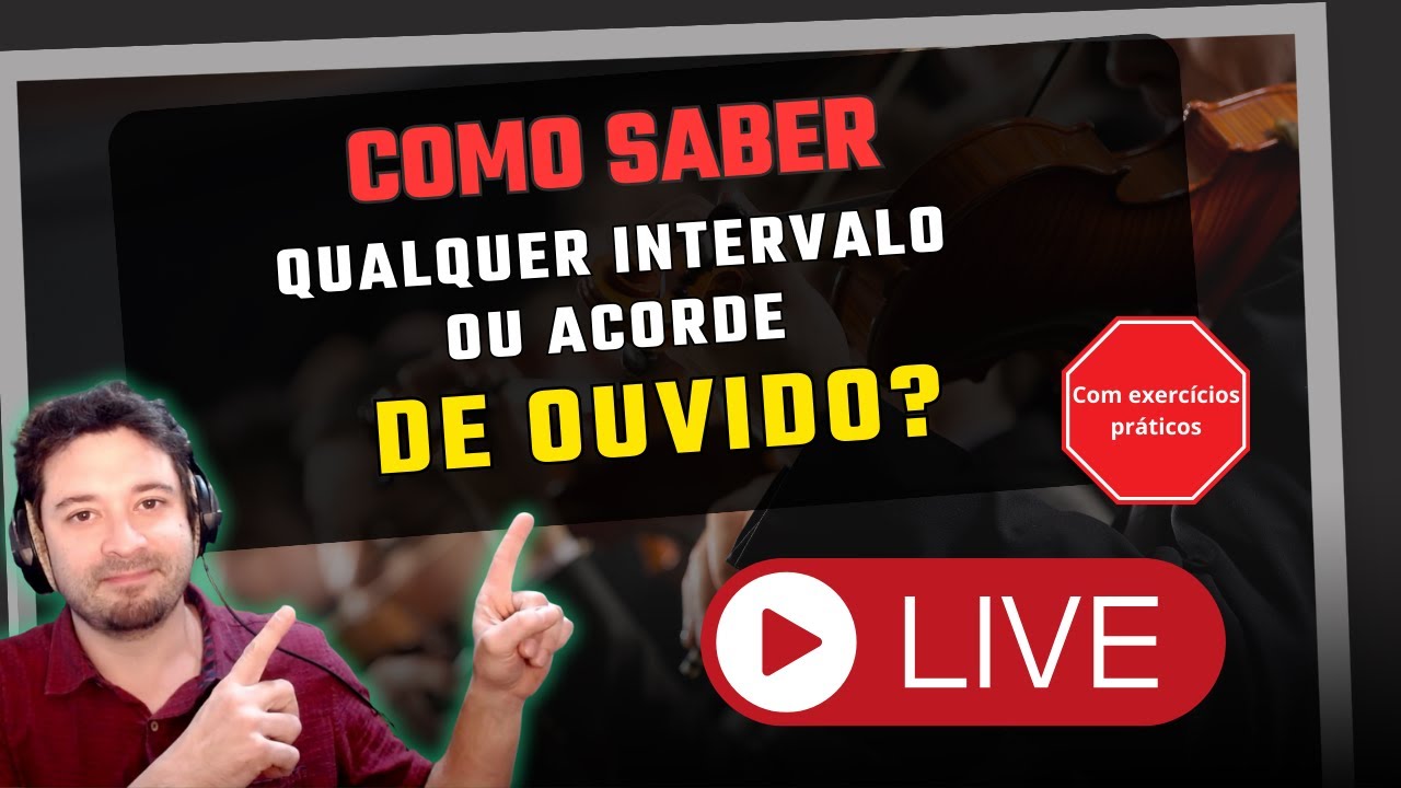 O SEGREDO DOS PROFISSIONAIS: Como Reconhecer Qualquer Intervalo e Acorde de Ouvido
