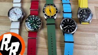 StrapHabit New Colors FKM Pass-Through Straps