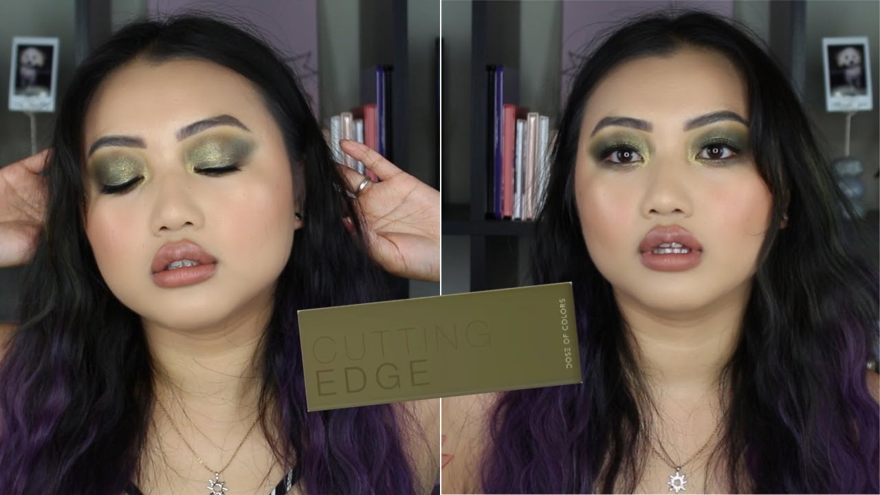 CUTTING EDGE- NEW DOSE OF COLORS EYESHADOW PALETTE TUTORIAL | Nancy Lor
