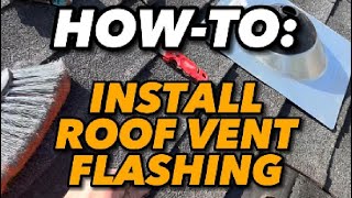 HOW-TO: 🌧️🏠 Installing vent flashing to prevent leaks and get the sheetrock done! 💪🏽 #DIY #roof