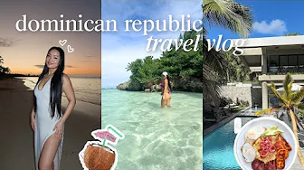 TRAVEL WITH ME TO DOMINICAN REPUBLIC | exploring best beaches, house tour, trying new food, etc 🌴