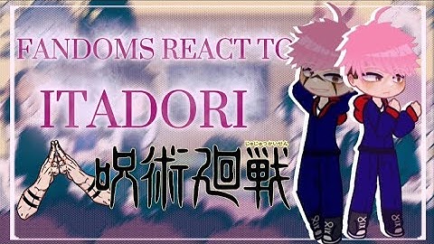 fandoms react to each other || itadori yuji || jjk || [ 4/12 ] || 0.6x speed