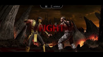 Mortal Kombat Mobile Klassic tower Fatal 169 and 170 Battle using Gold team!