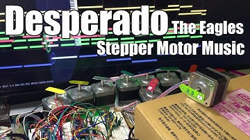 Desperade - The Eagles - Stepper Motor Music // Arduino