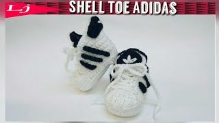 crochet adidas baby sneakers free pattern