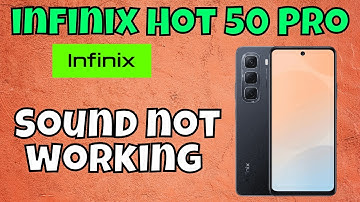 Sound Problem infinix Hot 50 Pro || How to solve sound issues || Sound not working issues