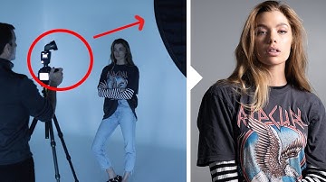 Maak van uw on-camera flitser een off-camera softbox