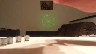 Green Laser Pointer 30Mw With 5 Nozzles